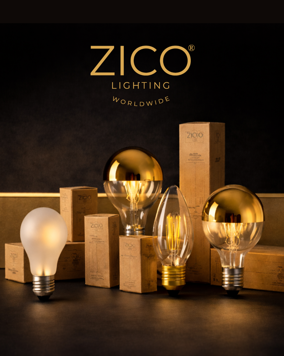Professional LED Filament Lamps | Complete Collection | Zico Lighting